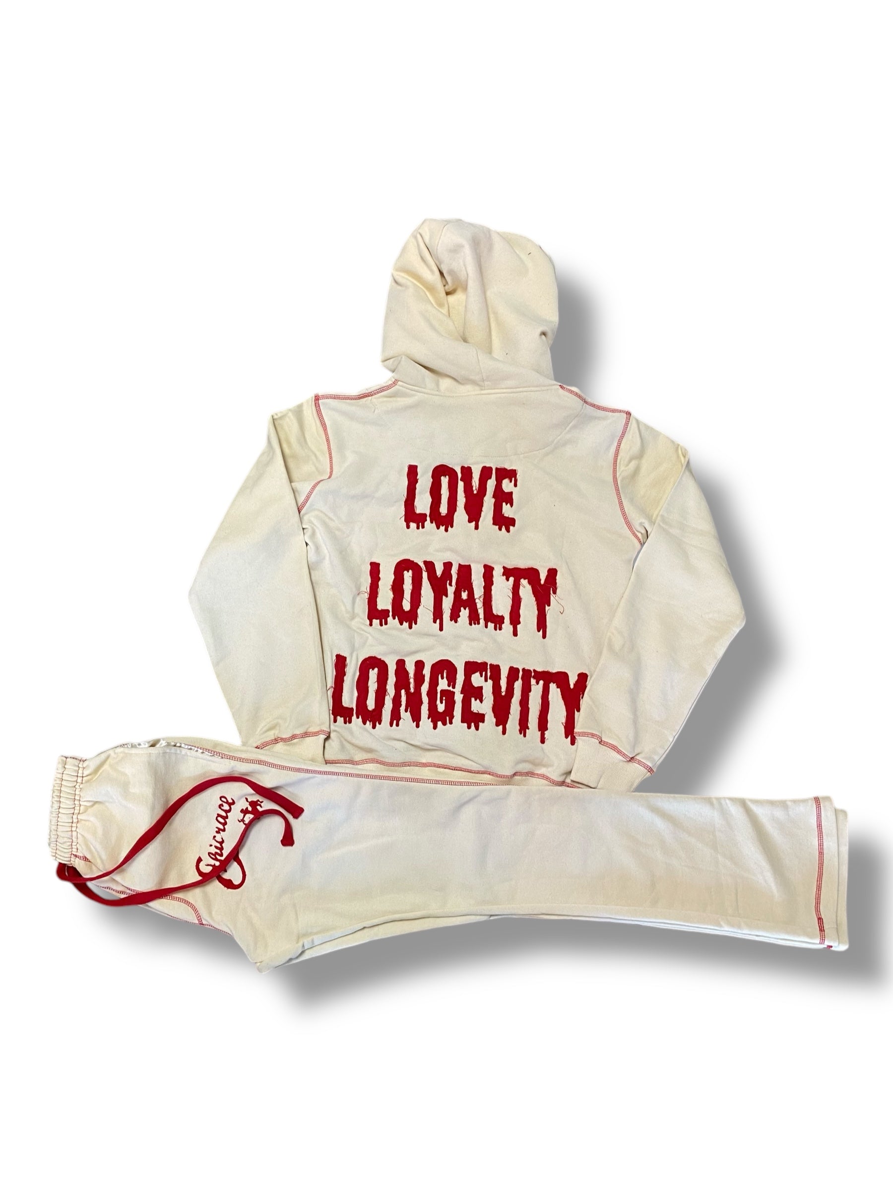 Ethicrace Mens Love Loyalty Longevity Jogging Suit