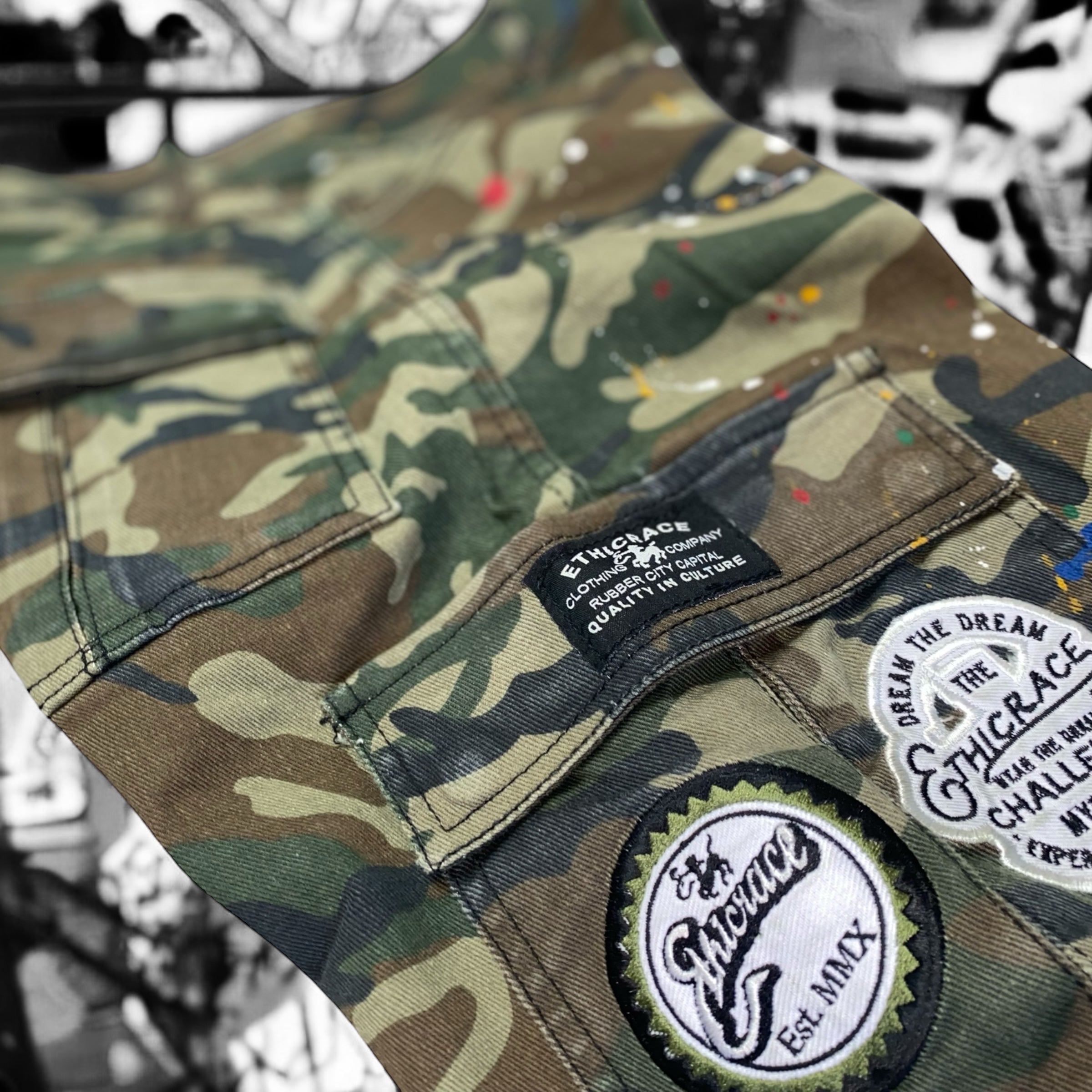 Camouflage Cargo Pants (Unisex)