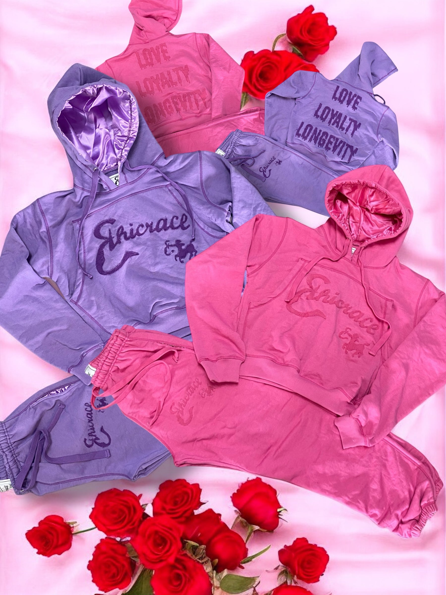 Not Perfect Love Loyalty Longevity Jogging Suit