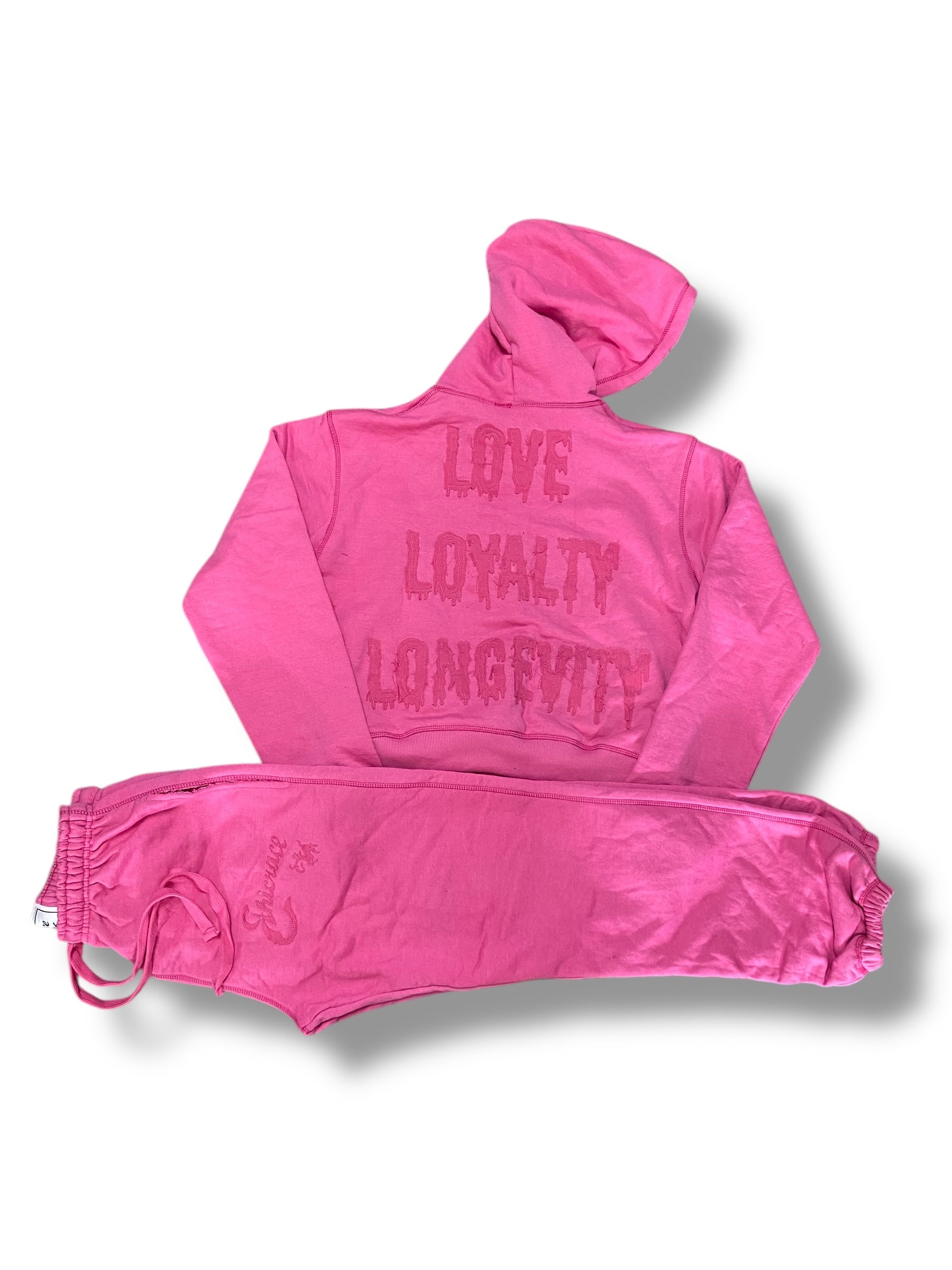 Not Perfect Love Loyalty Longevity Jogging Suit