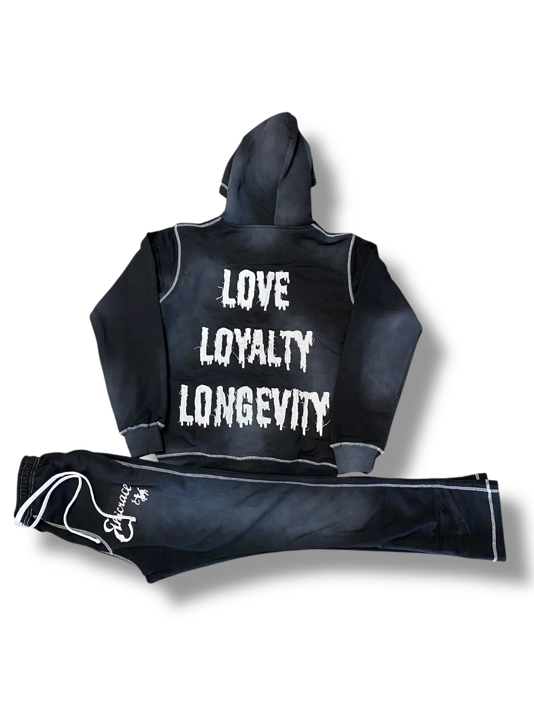 Ethicrace Mens Love Loyalty Longevity Jogging Suit