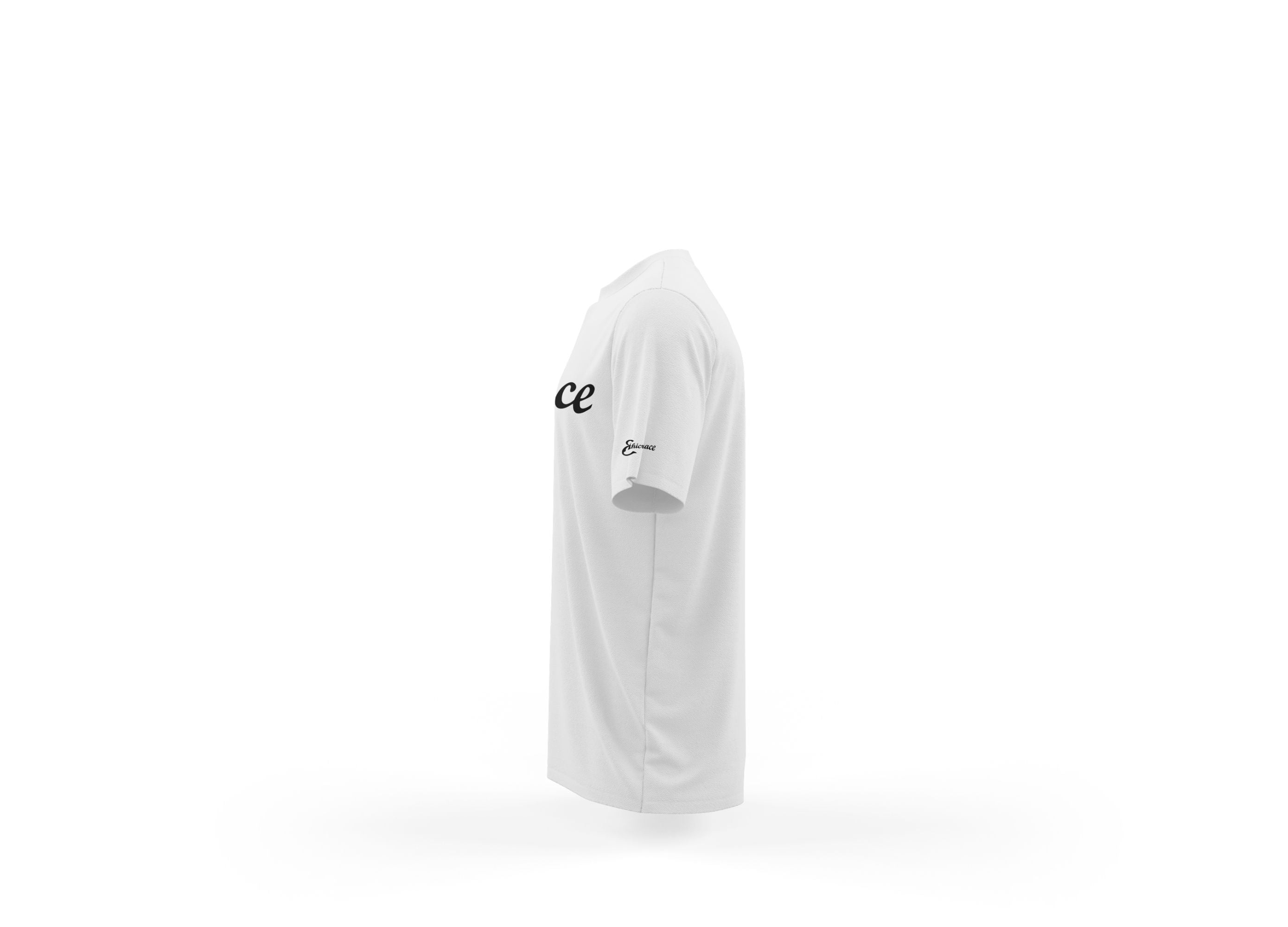 Ethicrace Signature T-Shirt Unisex  (White/Black)